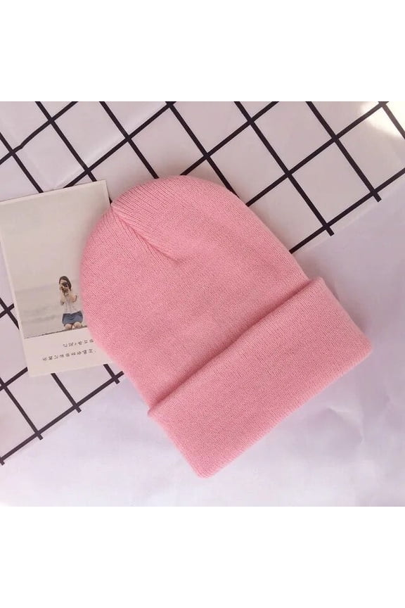Winter women men solid acrylic elastic knitted cap hats Warm beanies hats Mulit colors sports hip hop cap Ski skullies gorros