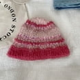 thumbnail image 1 of SikaFu Women's Striped Knitted Bucket Hats Winter Female Thicken Warm Fisherman Cap Girls Outdoor Ski Cold Hat Ladies Panama Bob Gorros, 1 of 6