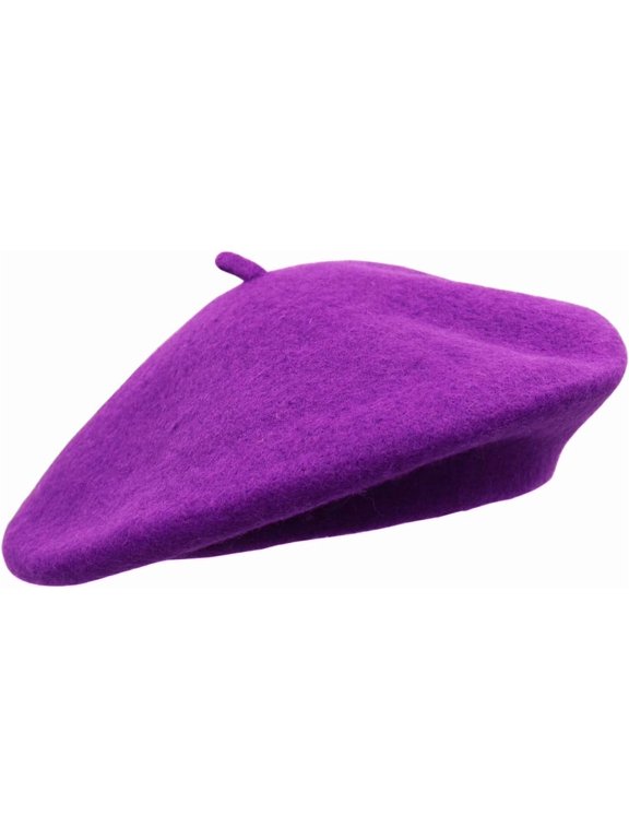 Wool French Beret Hat for Women