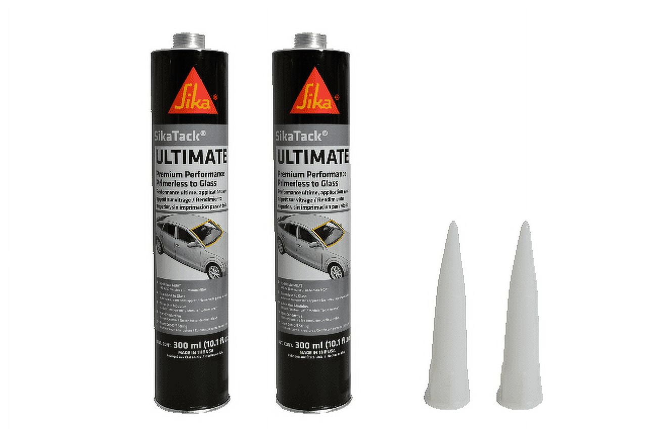 SikaTack Ultimate 30 Minute Primerless Auto Glass Urethane, Adhesive