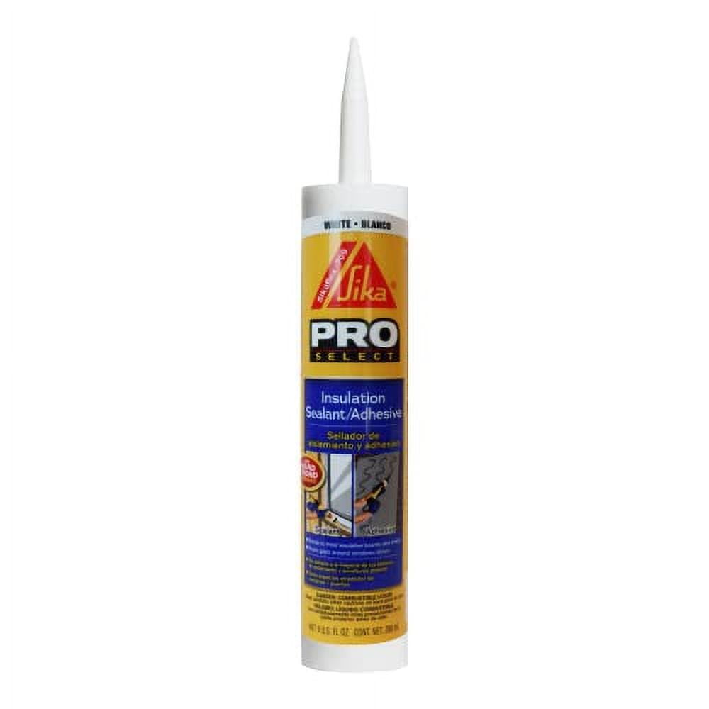 Sikaflex Insulation Sealant & Adhesive, White, Flashing Sealant, Bonds