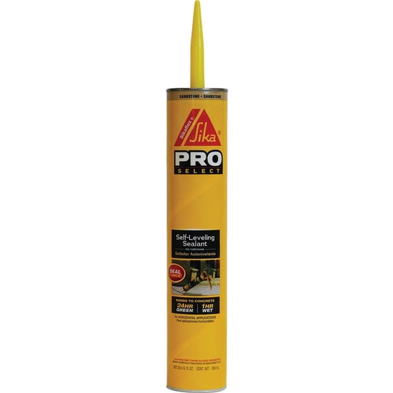 Sikaflex Self-Leveling Sealant, 29 fl. oz Cartridge, Sandstone