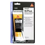 Sikasil -N Plus CLEAR general purpose, one-component, non-sag, elastomeric, 100% RTV neutral cure silicone sealant