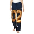 thumbnail image 1 of Sikiie 2025 Happy New Year 6 Women’s Lounge Pants, Lounge Pants Sleep Bottoms, Lounge for Women, Womens Pajama Pants -X-Large, 1 of 6