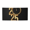 thumbnail image 1 of Sikiie 2025 Happy New Year Custom Banners and Signs Customize Outdoor, Personalized Banner with Logo Text for Party Birthday, Customized Banner Decoration-Small, 1 of 8
