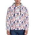 thumbnail image 1 of Sikiie 4th Of July Men's Hoodie, Essentials Hoodie, Sweatshirt, Pullover Hooded Sweatshirt for Men-3X-Large, 1 of 7