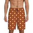 thumbnail image 1 of Sikiie 60s and 70s Aesthetic Mens Pajama Shorts, Lightweight Lounge Pant with Pockets Soft Sleep Pj Shorts for MenXX-Large, 1 of 6