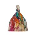 thumbnail image 1 of Sikiie Abstract Colorful Dripping Circles Baby Newborn Hats, Infant Knotted Baby Hat, Beanie Top Knot Caps for Baby Boys Girls, 1 of 5