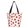 thumbnail image 1 of Sikiie Abstract Red Polka Dot Shoulder Bag Casual Hobo Crossbody Tote Bag for Women and Men Large Purse Messenger Bag Travel Work, 1 of 6