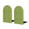 thumbnail image 1 of Sikiie African Animals 1 Bookends 1 Pair, Wood Bookends for Shelves, Book Ends for Shelves, Book Shelf Holder for Home Office, 1 of 7