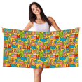 thumbnail image 1 of Sikiie America Symbols Beach Towel for Women Men, Pool Bath Beach Camping Beach Towel Adult Blanket for Travel Swim 27.5"x 55", 1 of 6