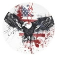 thumbnail image 1 of Sikiie American Flag Eagle Art 30-48 inches {designName} Print Christmas Tree Skirt Snowman Xmas Tree Skirt with Edge Christmas Decorations for Holiday Party-36", 1 of 7