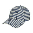 thumbnail image 1 of Sikiie Anchors And Steering Wheel Unisex Vintage Washed Unstructured Baseball Cap Soft Cap Adjustable Unisex Baseball Hat Dad Hat, 1 of 6