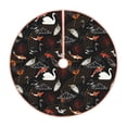 thumbnail image 1 of Sikiie Animal Koi Fish Nativity Christmas Tree Skirt, Jesus Christian Winter Holiday Tree Mat Decoration(30-48IN)48", 1 of 6