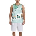 thumbnail image 1 of Sikiie Animals Riding Across The Sky Basketball Jersey Reversible Men's Mesh Athletic Sports Shirts Training Practice S-4XL3X-Large, 1 of 6