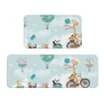thumbnail image 1 of Sikiie Animals Riding Across The Sky Kitchen Mat 2 PCS Cushioned Kitchen Rug, Waterproof Non-Slip Kitchen Mats for Kitchen, Floor Home, Sink, Laundry, 1 of 6