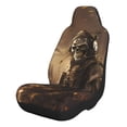 thumbnail image 1 of Sikiie Apocalyptic Skull Soldier Car Seat Covers 2PCs Front Car Seat Covers Universal fit for Most Cars SUVs and Trucks-2 PCS, 1 of 9
