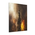 thumbnail image 1 of Sikiie Apocalyptic Skull Soldier Print Canvas Decorative Hanging Painting, Anti-shrinkage Hanging Frame, Suitable for Home, Office Wall Decorations, 1 of 6