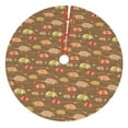 thumbnail image 1 of Sikiie Armadillo Floral 1 30-48 inches {designName} Print Christmas Tree Skirt Snowman Xmas Tree Skirt with Edge Christmas Decorations for Holiday Party-48", 1 of 7