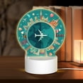 thumbnail image 1 of Sikiie Around The Planet Acrylic Night Light Gift Custom Acrylic Night Light LED Lights for Bedroom Home Office, 1 of 9