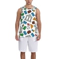 thumbnail image 1 of Sikiie Art Of Livings Basketball Jersey Reversible Men's Mesh Athletic Sports Shirts Training Practice S-4XLSmall, 1 of 6