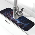 thumbnail image 1 of Sikiie Artistic Moon Rose Splash Guard for Sink Faucet-1 PC Super Absorbent Fast Drying Mat Sink Gadgets-Splash Guard for Kitchen, Sink Mat, 1 of 7