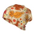 thumbnail image 1 of Sikiie Autumn Animal Maple Leaves Toddler Beanie Kids Beanie Hat Warm Winter Hats for Boys Girls Knit Cap, 1 of 7