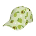 thumbnail image 1 of Sikiie Avocado With Leaf And Flower Unisex Vintage Washed Unstructured Baseball Cap Soft Cap Adjustable Unisex Baseball Hat Dad Hat, 1 of 6