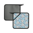 thumbnail image 1 of Sikiie Baby Elephant Pot Holders Kitchen Insulation Mats Heat Resistant Pot-Holder Oven Anti-Scald Pads for Cooking Baking, 7.1*7.1inch, 1 of 8