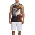 thumbnail image 1 of Sikiie Bald Eagle Pilot Basketball Jersey Reversible Men's Mesh Athletic Sports Shirts Training Practice S-4XLSmall, 1 of 6