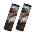 thumbnail image 1 of Sikiie Bald Eagle Pilot Luggage Handle Wraps for Suitcases Travel Accessories(2 Pack), 1 of 9