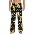 thumbnail image 1 of Sikiie Banana Pajama Pants Men, PJ Bottoms, Sleep & Lounge Pants-X-Large, 1 of 6
