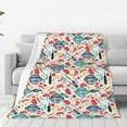 thumbnail image 1 of Sikiie Barbecue Ultra-Soft Micro flannel Blanket Luxury All Seasons Warm Blanket for Bedding Sofa and Travel (4 sizes)-50"x40", 1 of 7
