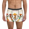 thumbnail image 1 of Sikiie Beautiful Black African Woman In Ethnic Dress Print Men's Boxer Briefs, Elastic Waistband Boxer Briefs Leggings-XX-Large, 1 of 5