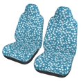 thumbnail image 1 of Sikiie Beautiful Floral Car Seat Protector 2 Pack Car Seat Cushion Mat, Car Seat Covers for SUV, Truck, Van, 1 of 7