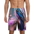 thumbnail image 1 of Sikiie Beautiful Flower Blue Bird Mens Pajama Shorts, Lightweight Lounge Pant with Pockets Soft Sleep Pj Shorts for MenXX-Large, 1 of 6