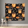 thumbnail image 1 of Sikiie Bee and Honey tapestry wall hanging home decor for bedrooms, living rooms, dorms 60x51in, 1 of 6