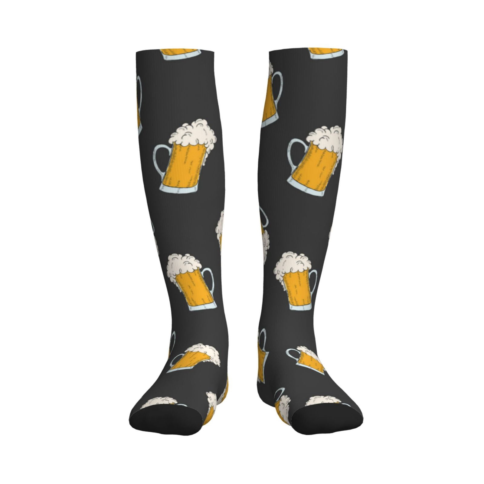 Sikiie Beer1 1 Pairs Compression Socks for Men and Women 15-20 mmHg ...