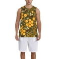 thumbnail image 1 of Sikiie Bees and Honeycombs Basketball Jersey Reversible Men's Mesh Athletic Sports Shirts Training Practice S-4XLX-Large, 1 of 6