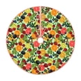 thumbnail image 1 of Sikiie Berries And Citrus Christmas Tree Skirt, Christmas Tree Decorations, Christmas Decor, Tree Mat Decoration(30-48IN)-48", 1 of 6