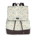 thumbnail image 1 of Sikiie Bicycles And Boards Women Genuine Leather Backpack Fashion Rucksack Daypack Leather Casual Travel Backpacks for Women, 1 of 4
