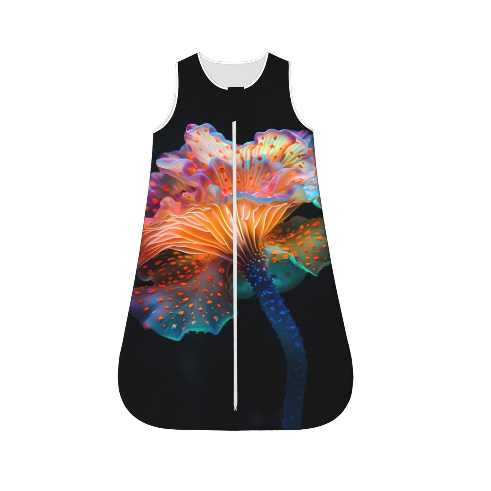 Sikiie Bioluminescent Underwater Flower Baby Sleep Sack, Baby Sleeping