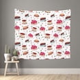 thumbnail image 1 of Sikiie Birthday Cake tapestry wall hanging home decor for bedrooms, living rooms, dorms 60x51in, 1 of 6
