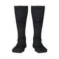 Sikiie Black Glitter Knee Socks, High Socks Long Stretchy Sock Women