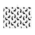 thumbnail image 1 of Sikiie Black Rabbit Dish Drying Mat, Kitchen Counter Mat, Self Drying Mat for Kitchen Counter Dish Drying Pad ,for Dishes, Utensils, Pots and Pans（24" x 18"）, 1 of 7
