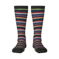 thumbnail image 1 of Sikiie Blanket stripes Knee Socks, High Socks Long Stretchy Sock Women Knee High Stocking, Long Socks for Women, 1 of 6