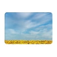 thumbnail image 1 of Sikiie Blooming Sunflower Field Print Flannel Anti-slip Floor Mat 16x24in, Thickened Dustproof Entrance Door Mat Floor Mat for Kitchen, Bathroom, Laundry Room, 1 of 7