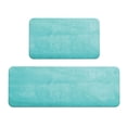 thumbnail image 1 of Sikiie Blue And Turquoise Kitchen Mat 2 PCS Cushioned Kitchen Rug, Waterproof Non-Slip Kitchen Mats for Kitchen, Floor Home, Sink, Laundry, 1 of 6