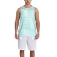 thumbnail image 1 of Sikiie Blue Bright Basketball Jersey Reversible Men's Mesh Athletic Sports Shirts Training Practice S-4XLX-Large, 1 of 6