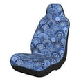thumbnail image 1 of Sikiie Blue Mandala Harmony Car Seat Covers 2PCs Front Car Seat Covers Universal fit for Most Cars SUVs and Trucks-1, 1 of 9
